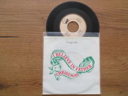 Greg Lake - I Believe in Father Christmas Single Vinyl!