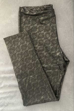 Damen Leggings, schwarz L