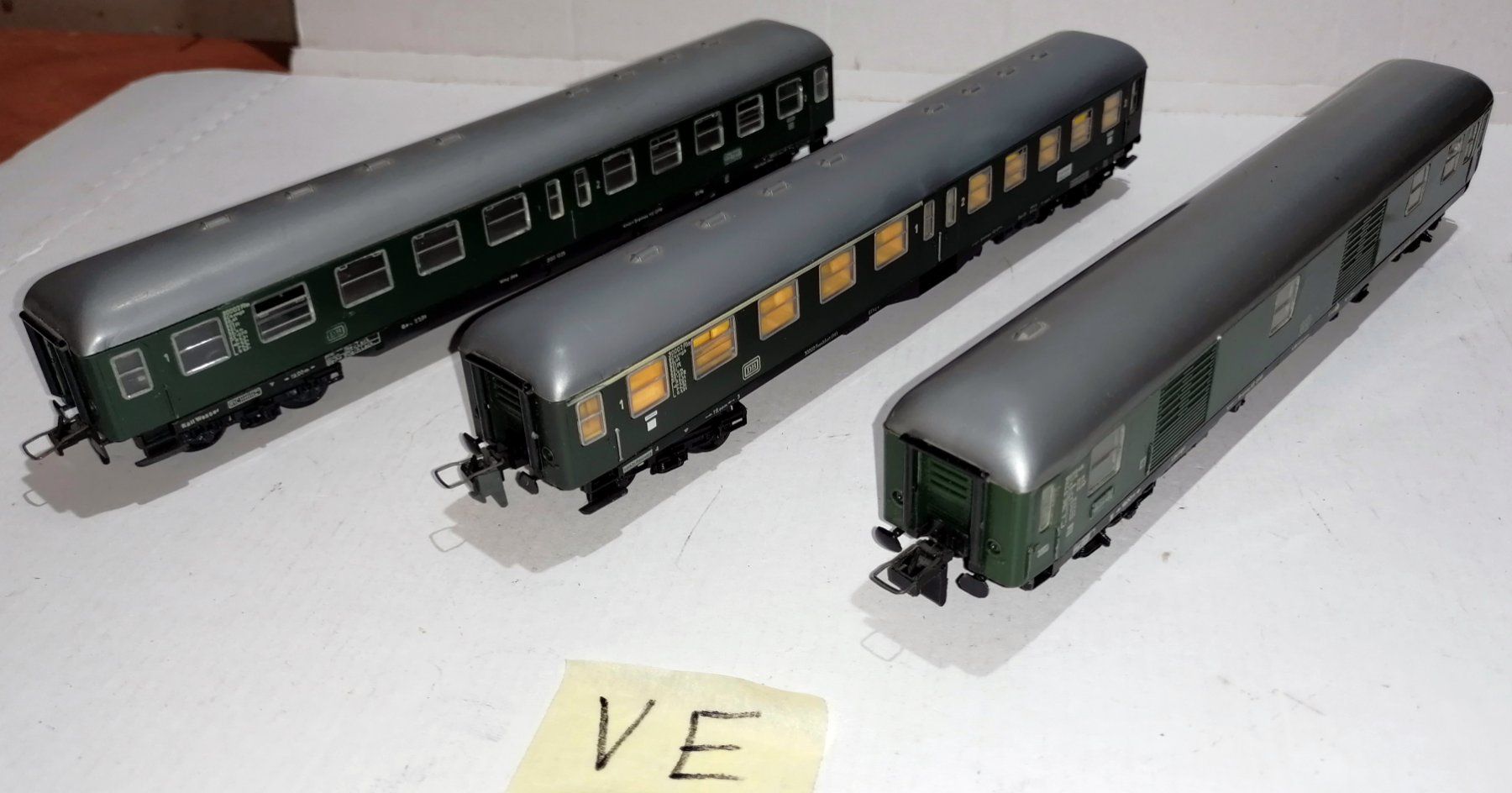 Trix Modellini di ferrovie: VE) Trix Express 3 Wagen – Usato da Brittnau venduto da Regina35