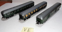 VE) Trix Express 3 Wagen