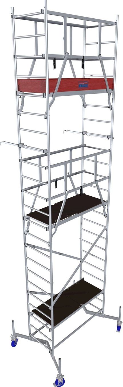 Ponteggi: Krause ClimTec Gerüst 7m mit Rollen – Nuovo e nell'imballaggio originale da Bottighofen venduto da zaap