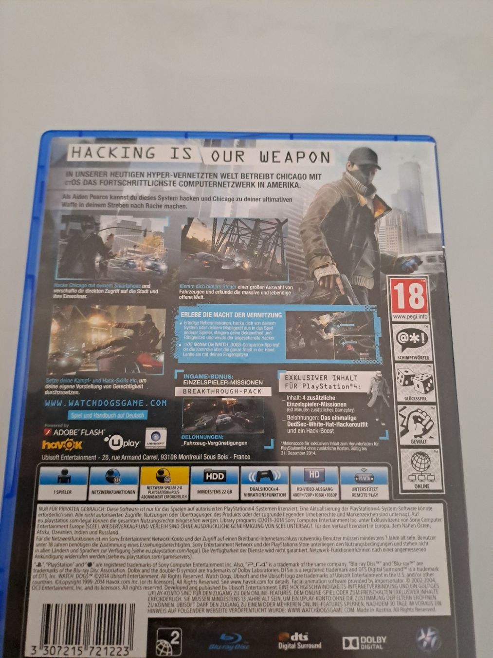 Giochi: Watch Dogs, PS4 Spiel – Nuovo (secondo la descrizione) da Dietikon venduto da Aro79 3