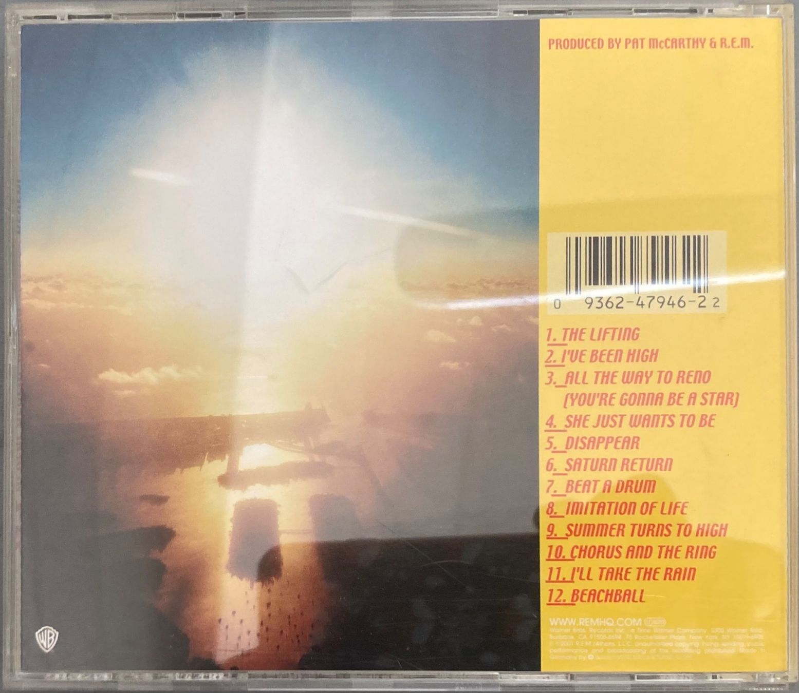 CDs: R.E.M. - REVEAL – D'occasion à Poliez-Pittet par Newtown-Records 1