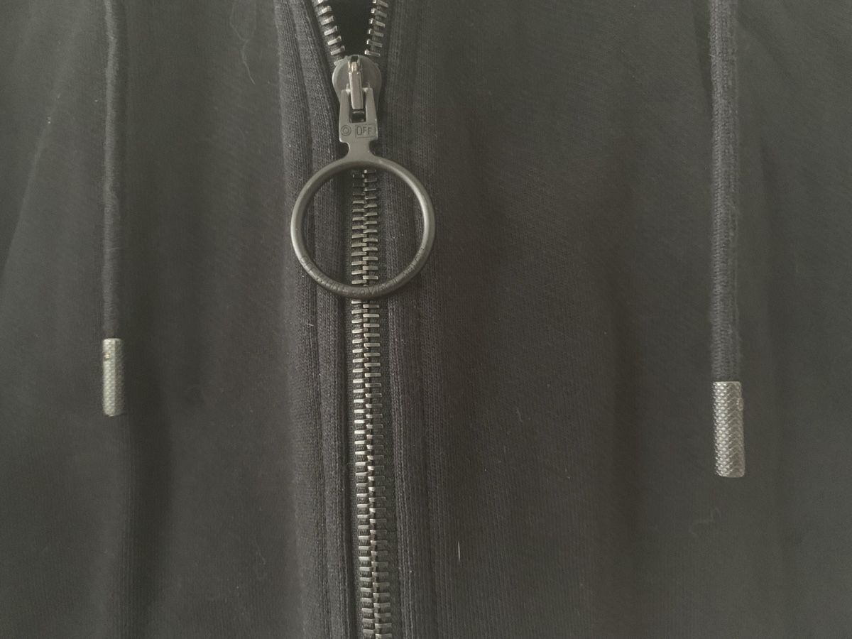 Off-White Maglioni & Felpe: Off-White Hoodie Stripe Zip – Usato da Thalwil venduto da cartm 3