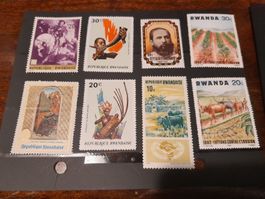 Collection de timbres du Rwanda - Divers thèmes!