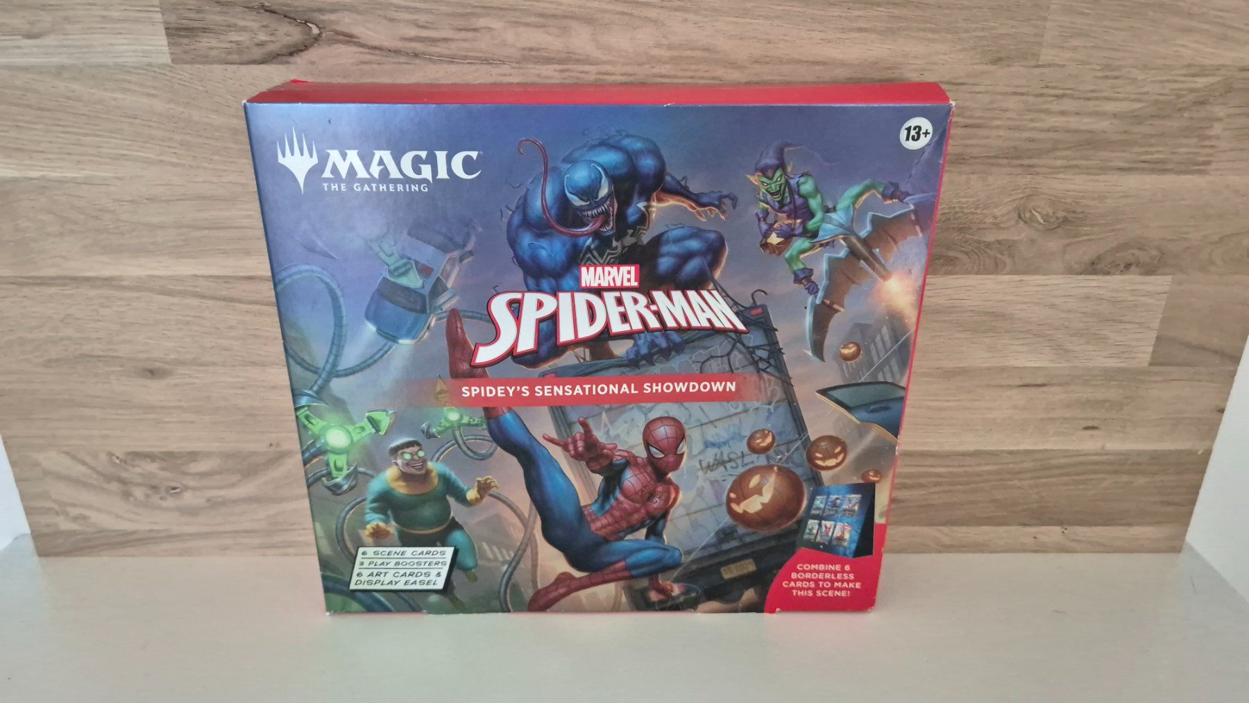 Spiele: Magic The Gathering Marvel Spiderman Showdown Scene Box NEU – Neu und originalverpackt aus Bassersdorf von retrolab