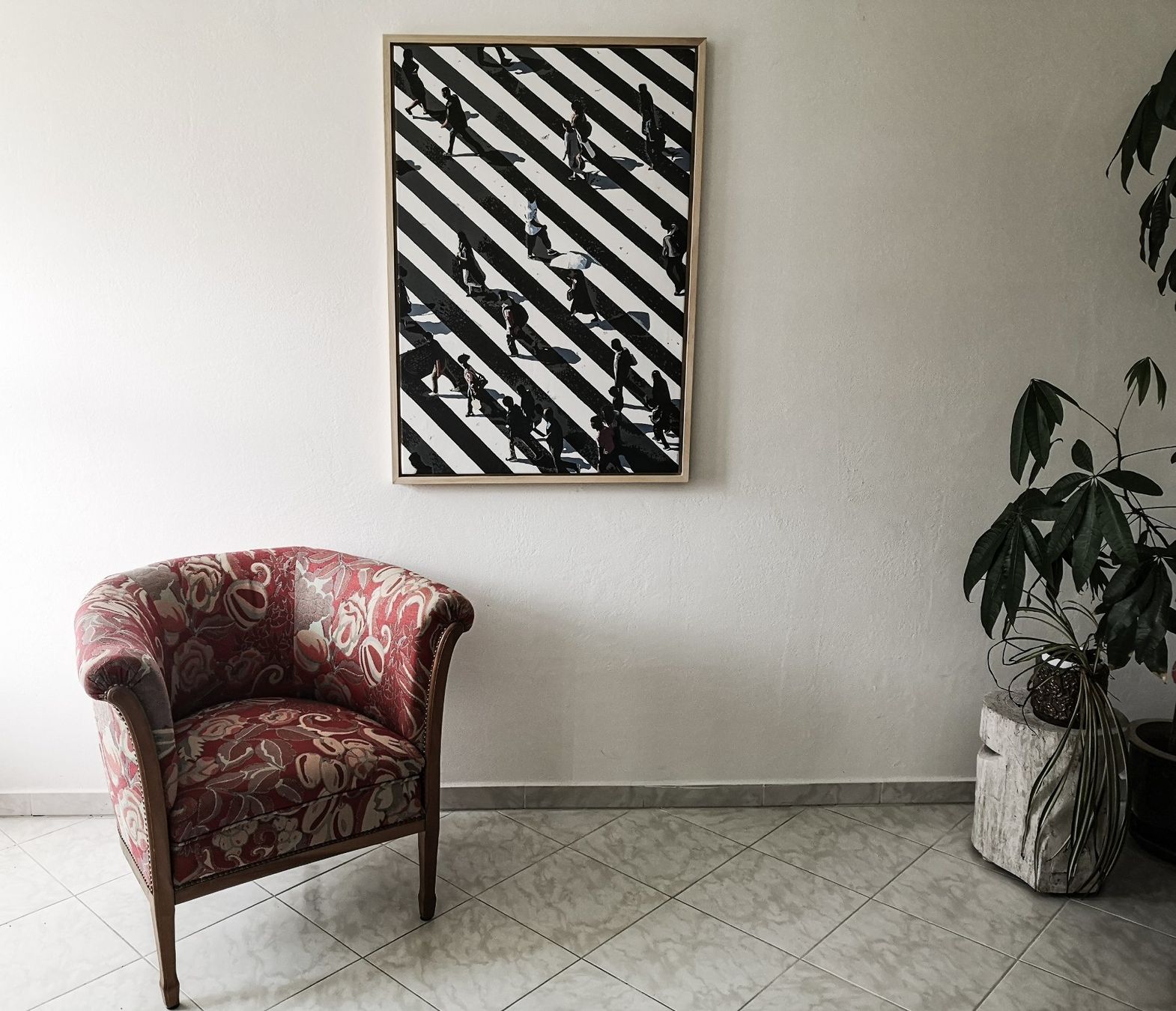 Dipinti: Tableau acrylique contemporain – Usato da Vaumarcus venduto da Arte-Lovers 2