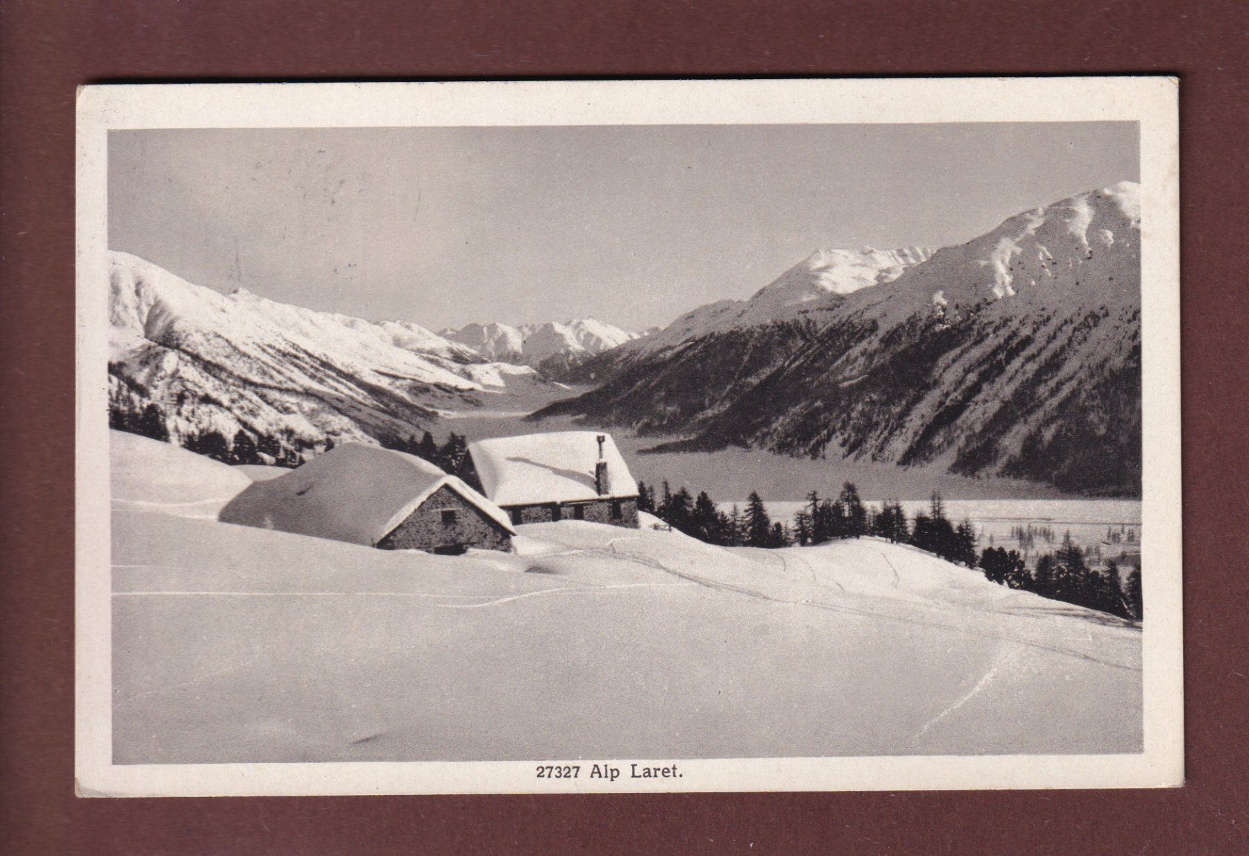 Ansichtskarten: ALP LARET - 1919 – Gebraucht aus Pully von nicecards