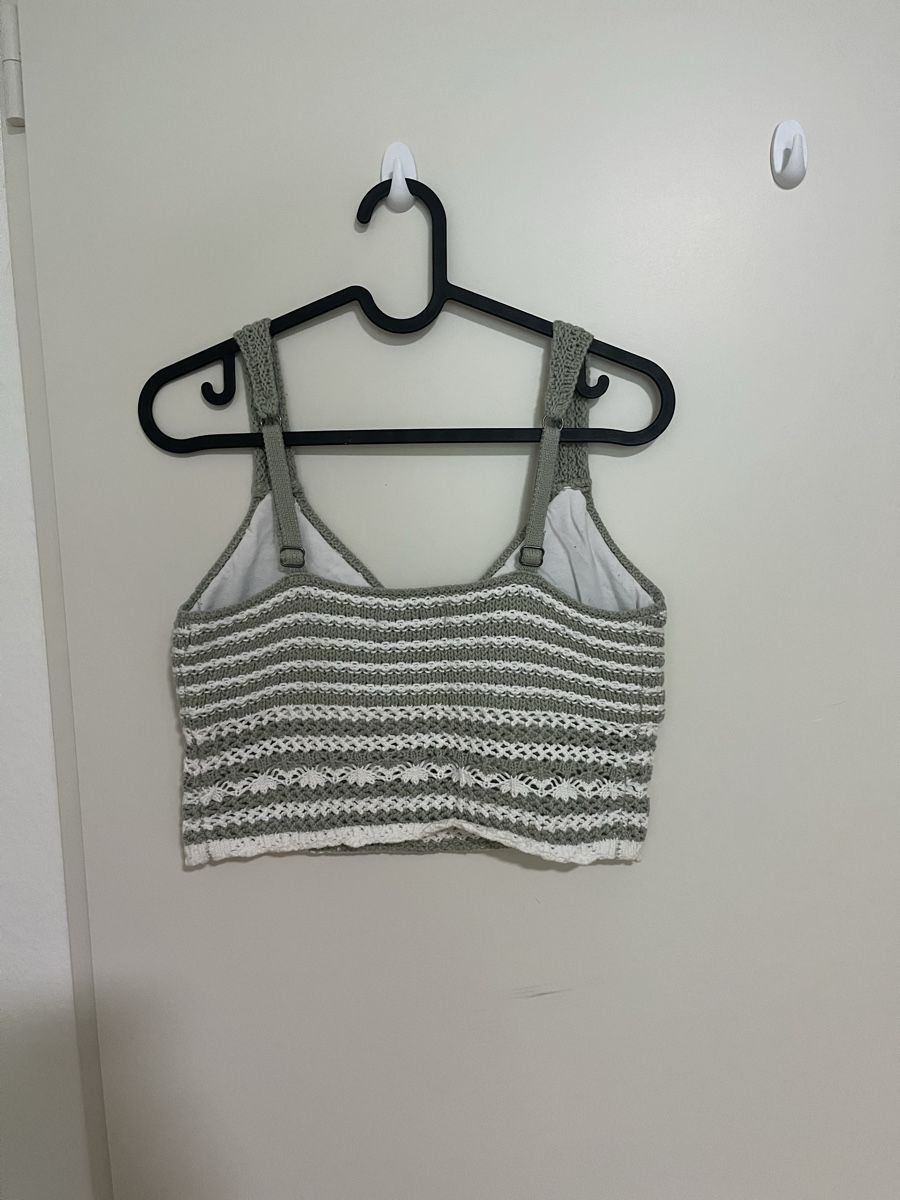 Hollister Tops: white green hollister crop top – Neu (gemäss Beschreibung) aus Füllinsdorf von si.ja.35 2