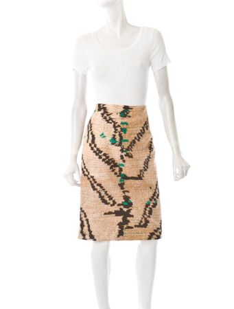 Giambattisa Valli print skirt IT48