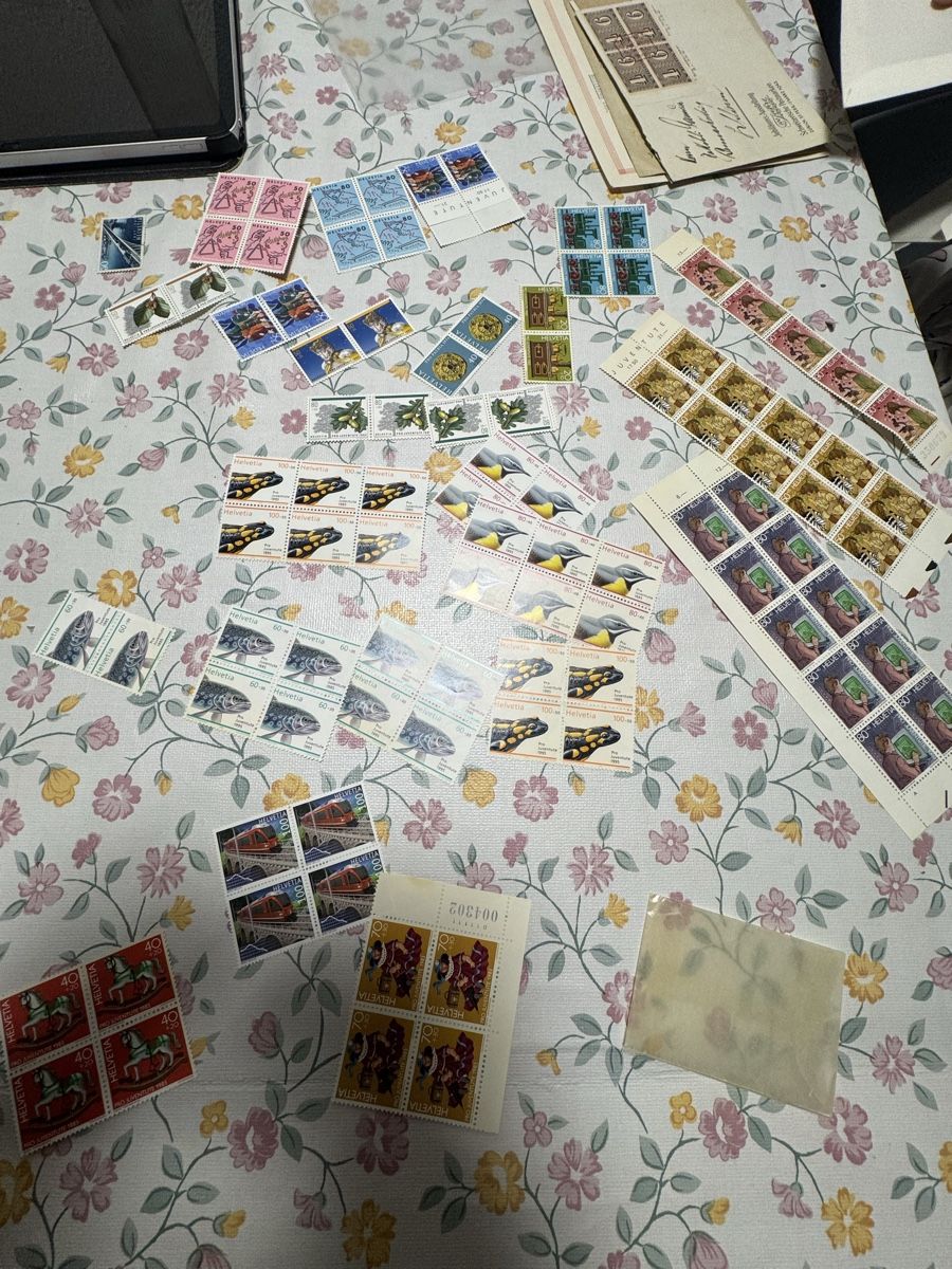 Alle Briefmarken: Diverse Briefmarken Alte – Gebraucht aus Wetzikon ZH von alv_zj9t 2