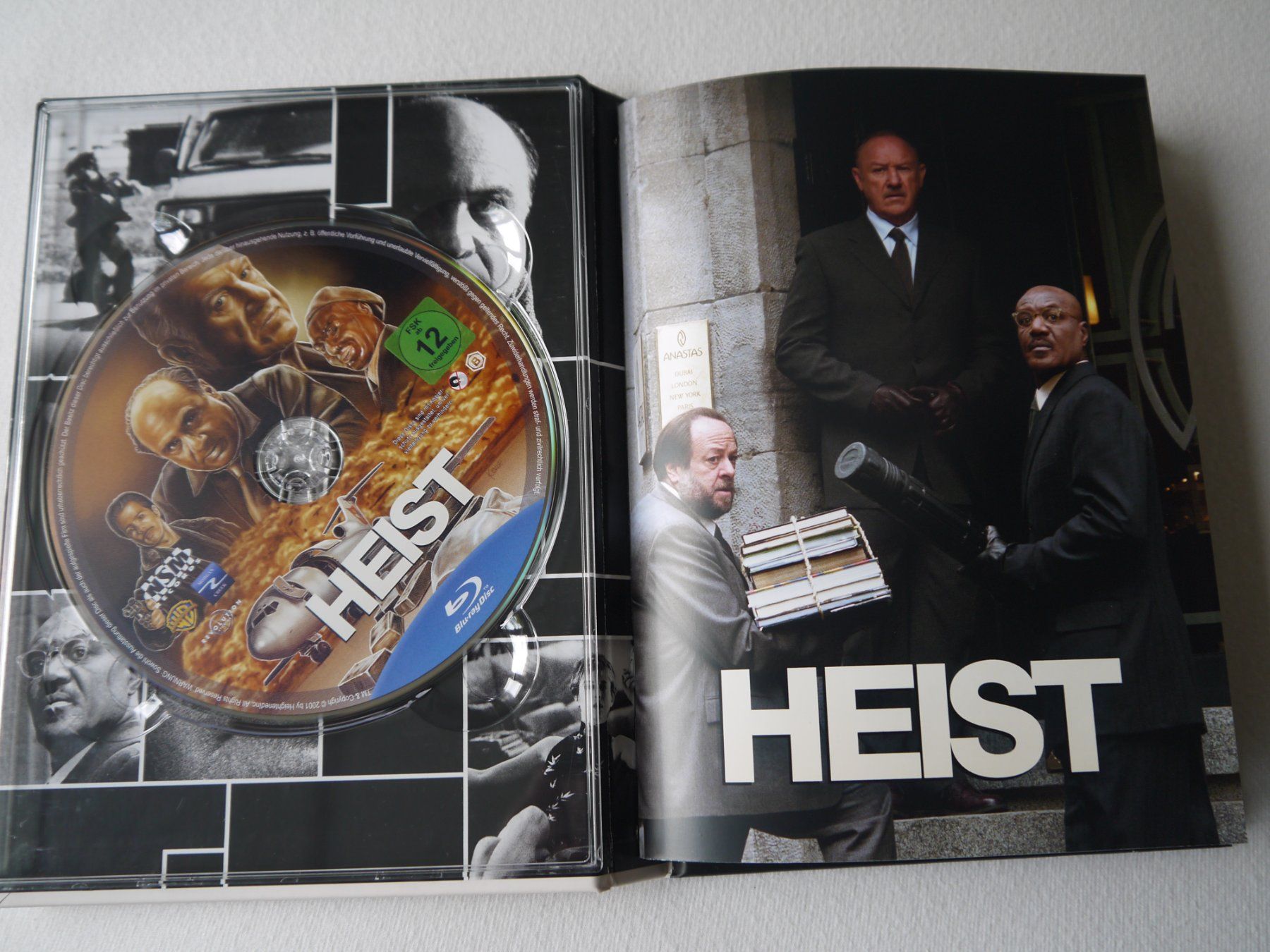 Tutti i DVDs: HEIST - Mediabook - Gene Hackman/Danny DeVito/Delroy Lindo – Usato da Hagendorn venduto da Blaf 1