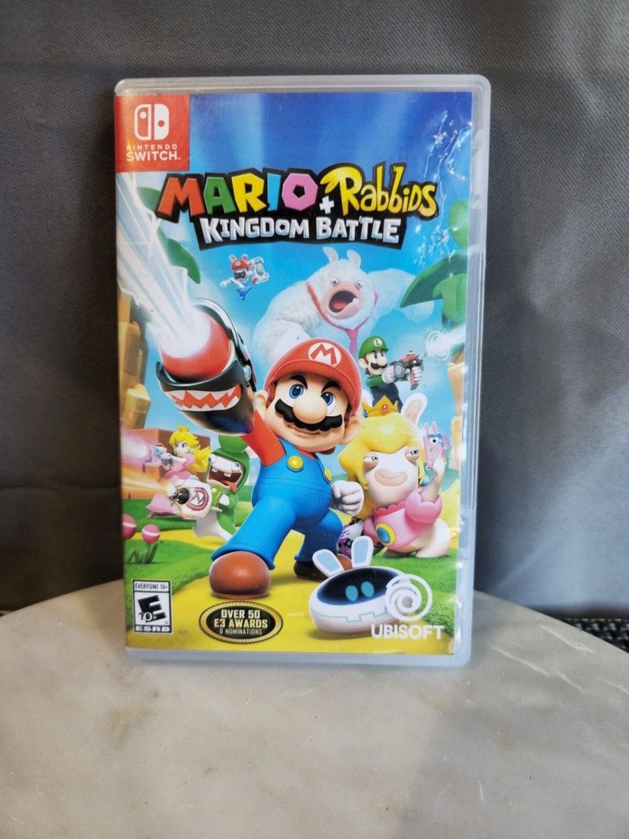 Giochi: Mario + Rabbids Kingdom Battle - Nintendo Switch – Usato da La Chaux-de-Fonds venduto da Honit.ch