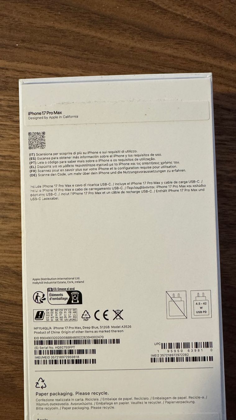 Apple Portables: iPhone 17 Pro Max – Neuf (Voir description) à Schönenwerd par suk_9c6k 2