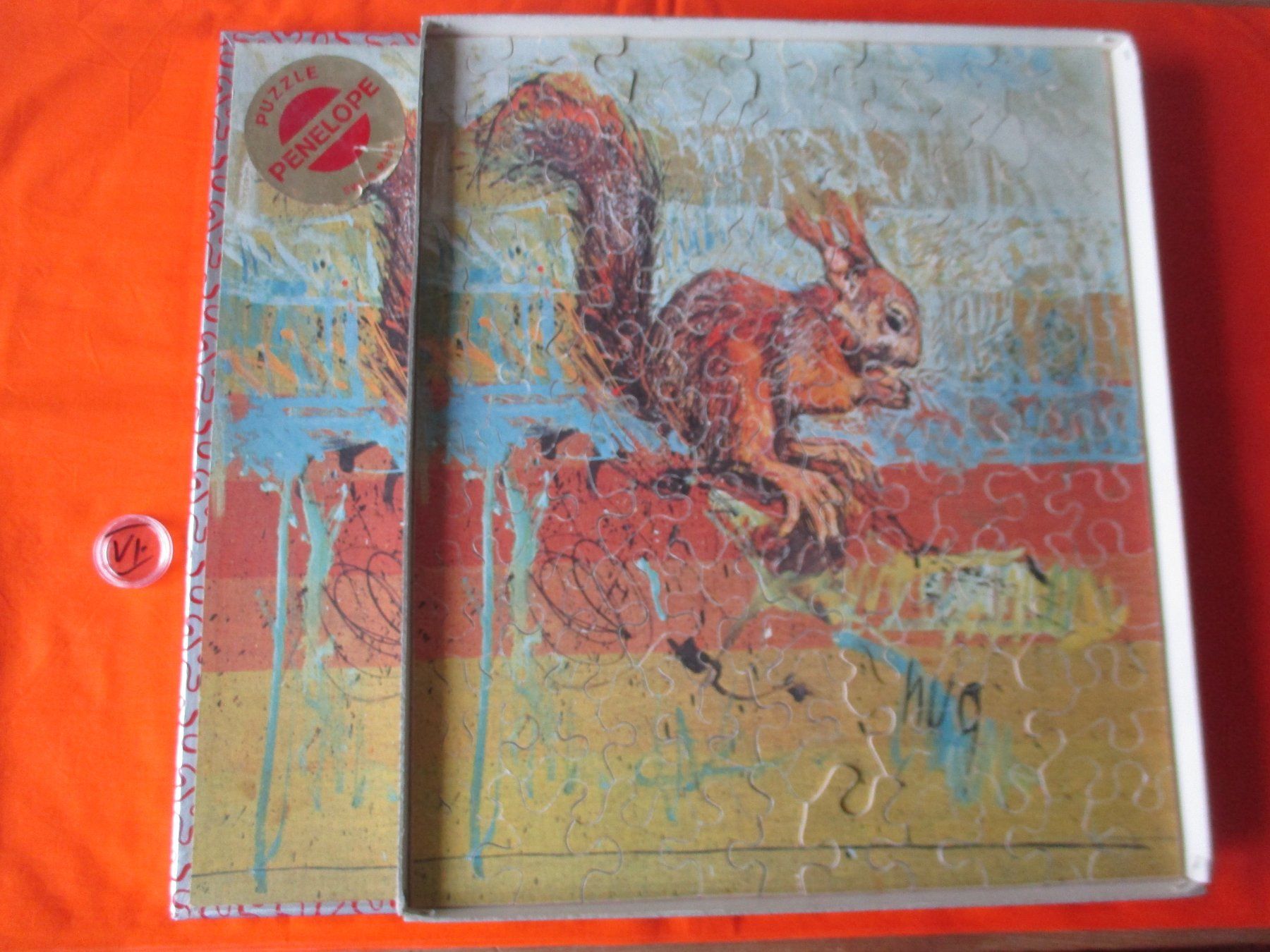 Penelope Puzzle: Penelope Holzpuzzle Hug – Usato da Birsfelden venduto da alles-muss-raus