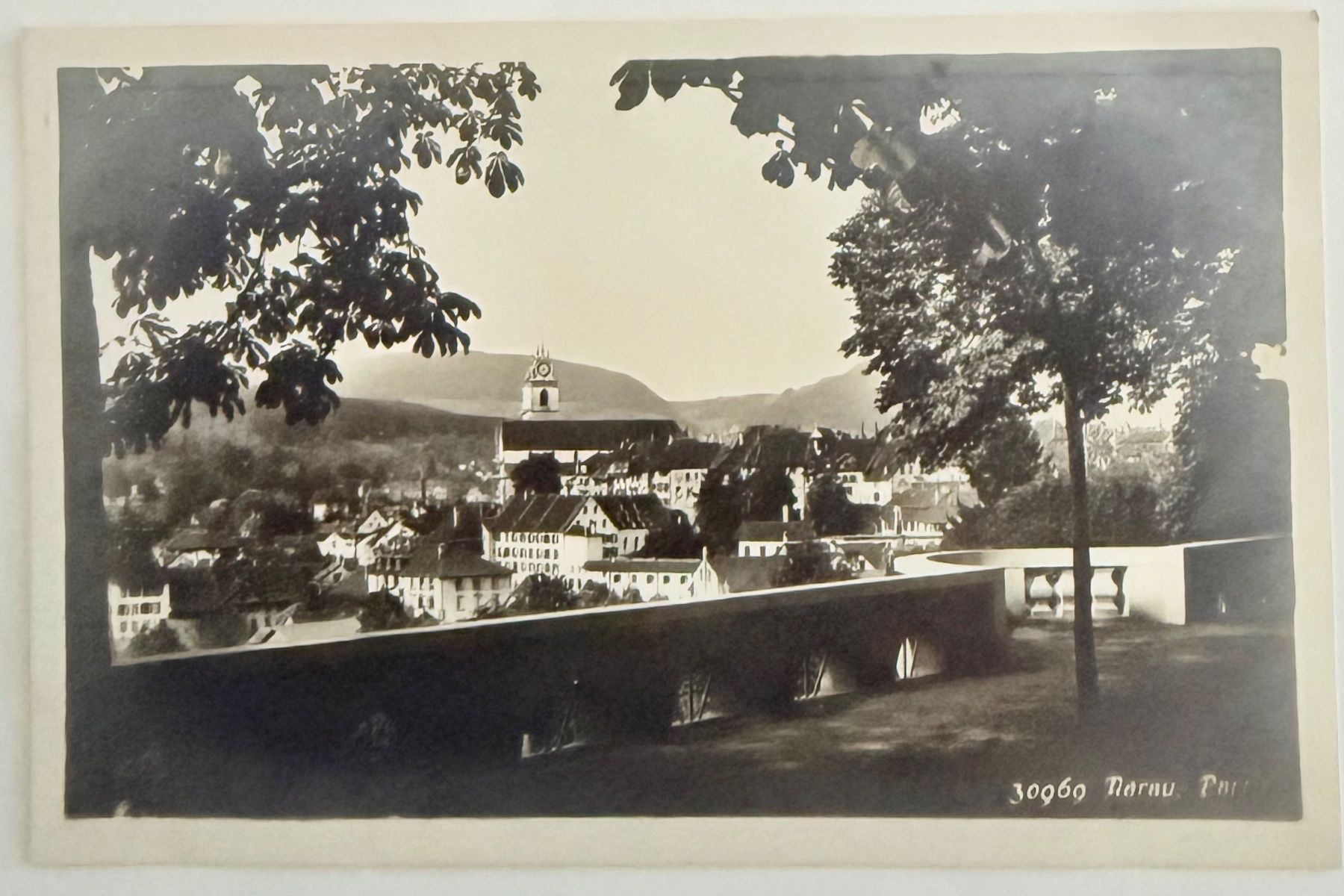Ansichtskarten: AK: Aarau - Belle vue ancienne – Gebraucht aus Lutry von Ediego