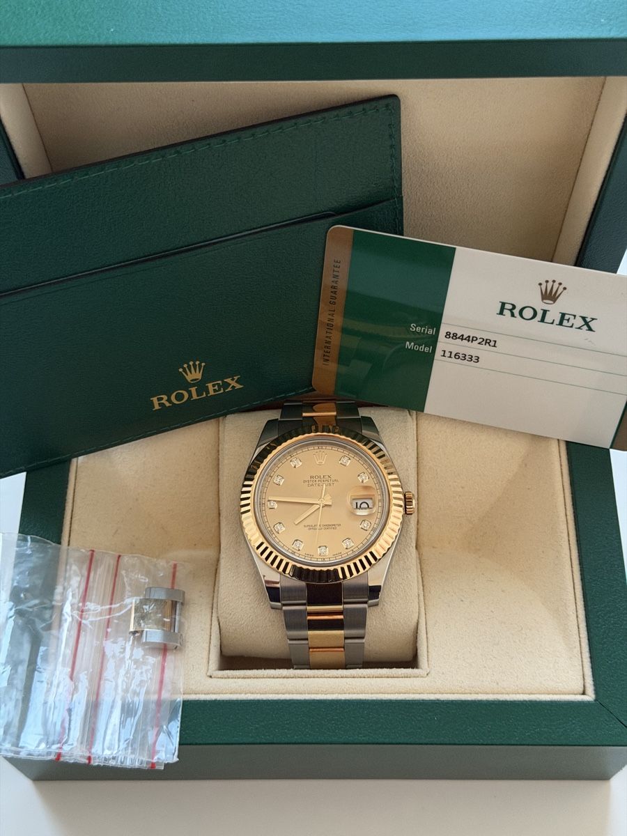 Rolex Uhren: Rolex DateJust ll 41 Mouvement automatique – Gebraucht aus Bussigny von Timespieces_CH 5