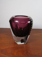 Mid Century Glasvase Beyer Glas W.Germany 1960er Jahre