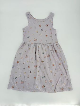 Kleid mit Blumenmuster Gr. 122/128 von H&M