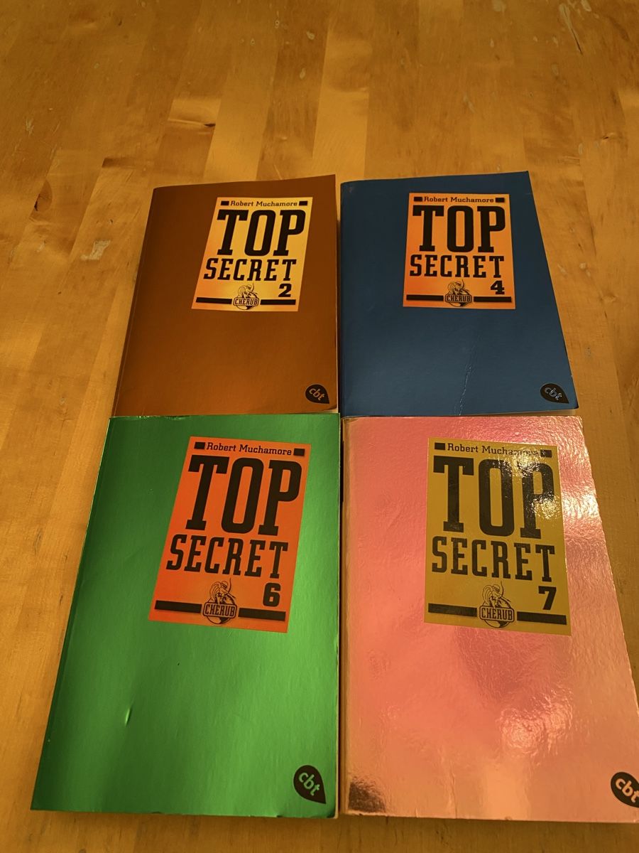 Libri: Top Secret, Jugendbücher Set 2,4,6,7 – Usato da Emmenbrücke venduto da Aabbaa 1