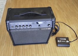 Line 6 Spider 30W mit Fusspedal
