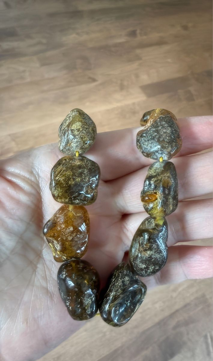 Catenine: Natürliche Bernsteinkette 54 cm – Nuovo e nell'imballaggio originale da Ebikon venduto da elischka 1