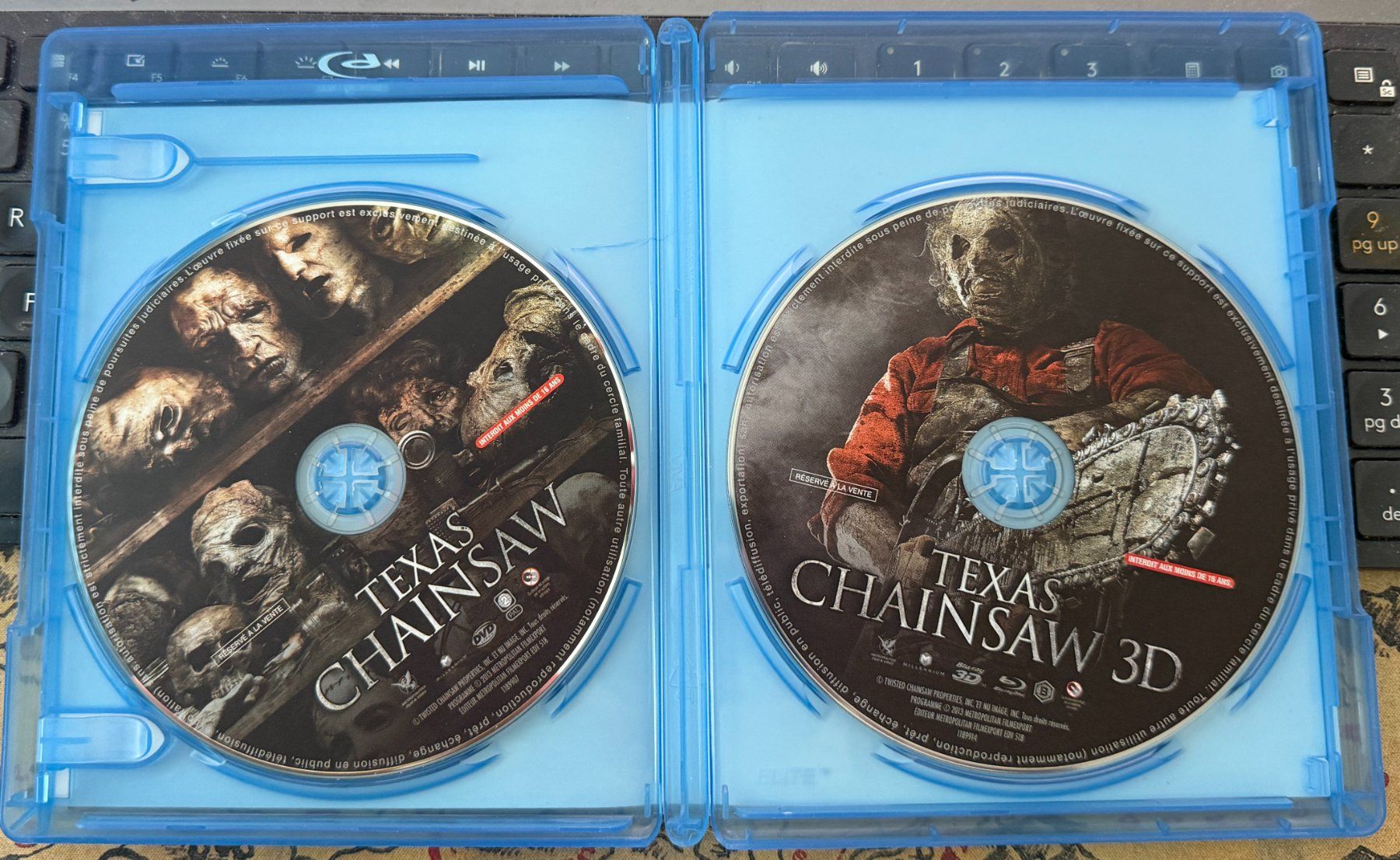 Tutti i DVDs: Blu-ray 3D / 2D + DVD Texas Chainsaw – Usato da Semsales venduto da __Florian__ 3