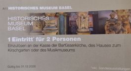 Gratis Eintritt Historisches Museum Basel