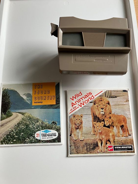 Viewmaster Viewer + 2 sets of 3 reel pictures (Gebraucht) in Zürich für ...