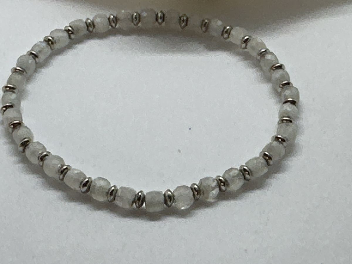 Bracciali & Braccialetti: Mondstein Armband 925 silber – Nuovo e nell'imballaggio originale da Niederglatt ZH venduto da Silberschmuck-design 1