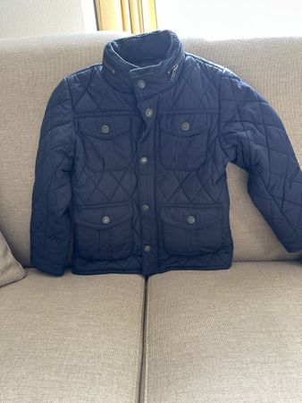 Thomas Brown Jacke gesteppt dunkelblau Grösse 4 Jahre