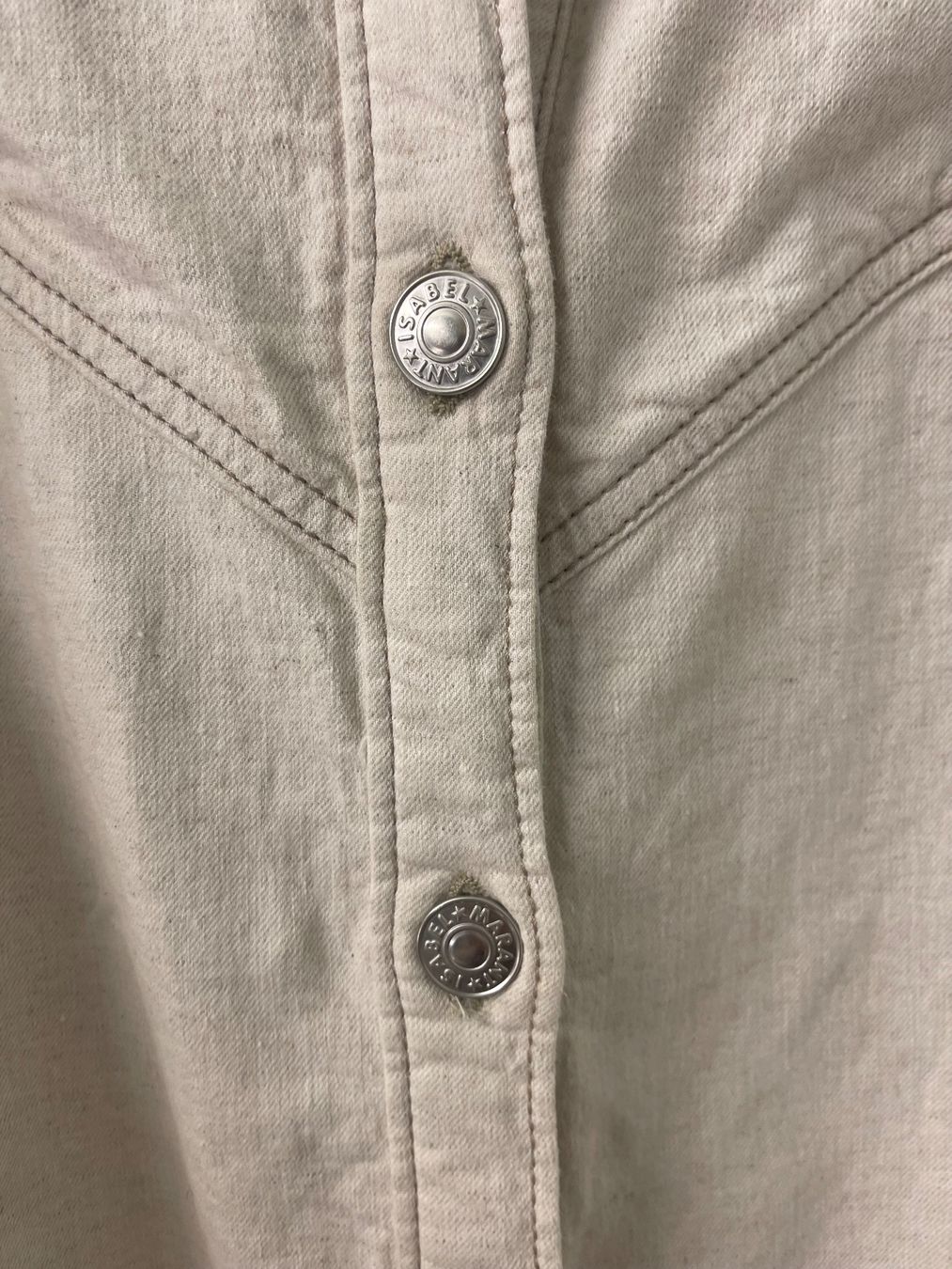 Isabel Marant Camicette: Isabel Marant Etoile Bluse Farbe hellbeige Grösse 38 – Usato da Nussbaumen AG venduto da normajeanbaker 3