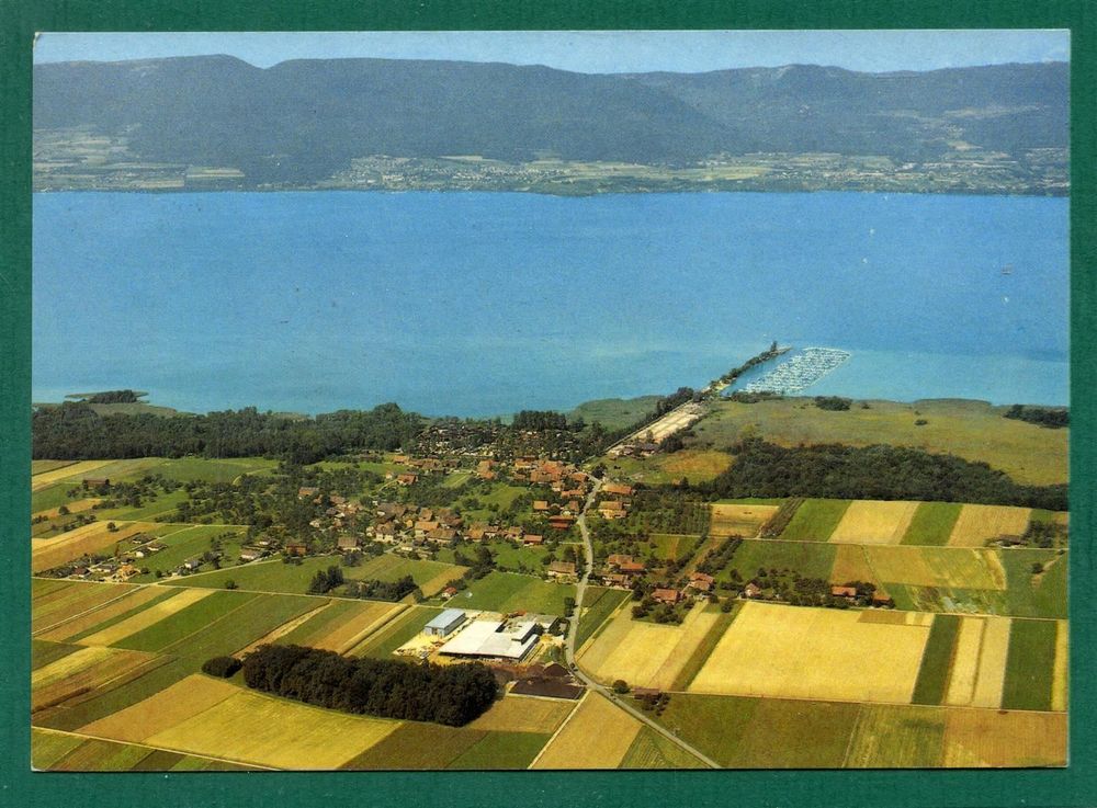 Chevroux, Vue aérienne, 1989 Kaufen auf Ricardo