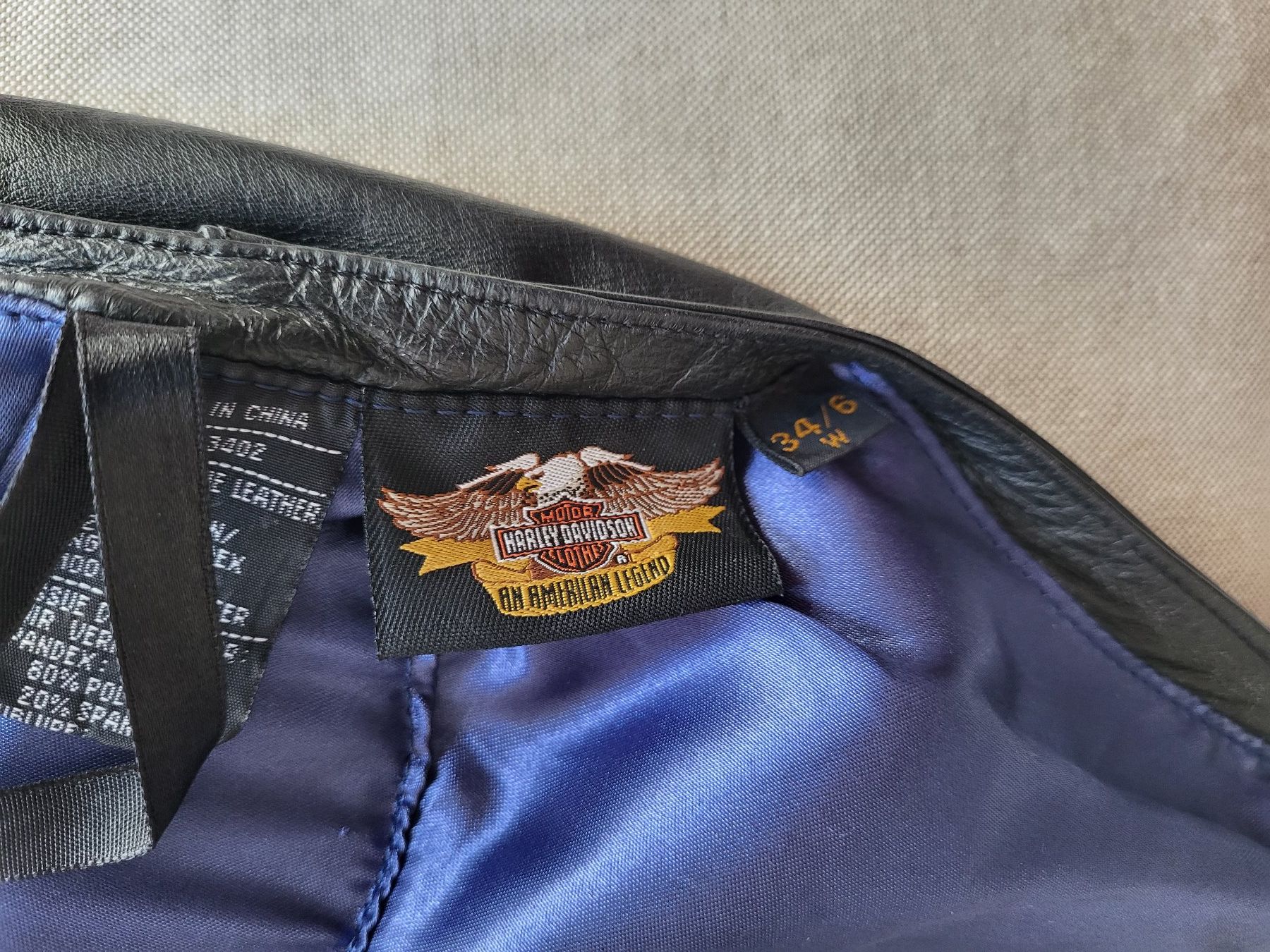 Top: Harley Davidson Leder Damenoberteil – Usato da Schaffhausen venduto da Bobi013 2