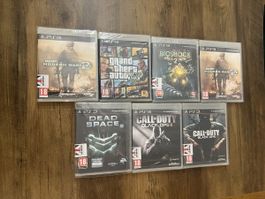 7 Videospiele PlayStation 3 Set SEALED für z.B Wata / VGA