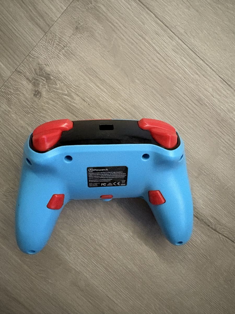 Nintendo Consoles: PowerA Controller Mario Nintendo Switch blau – Neuf (Voir description) à Wangs par mar_9fwk 1