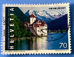 Nr.959 mit Stempel Schloss Chillon 1998   