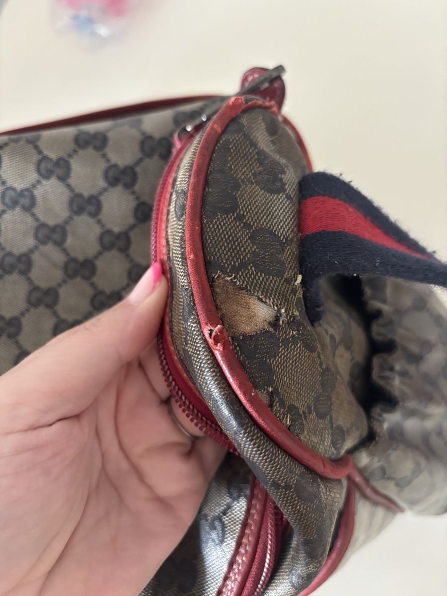 Gucci Taschen: Gucci Wickeltasche stark gebraucht – Gebraucht aus Höri von Celine.11 1