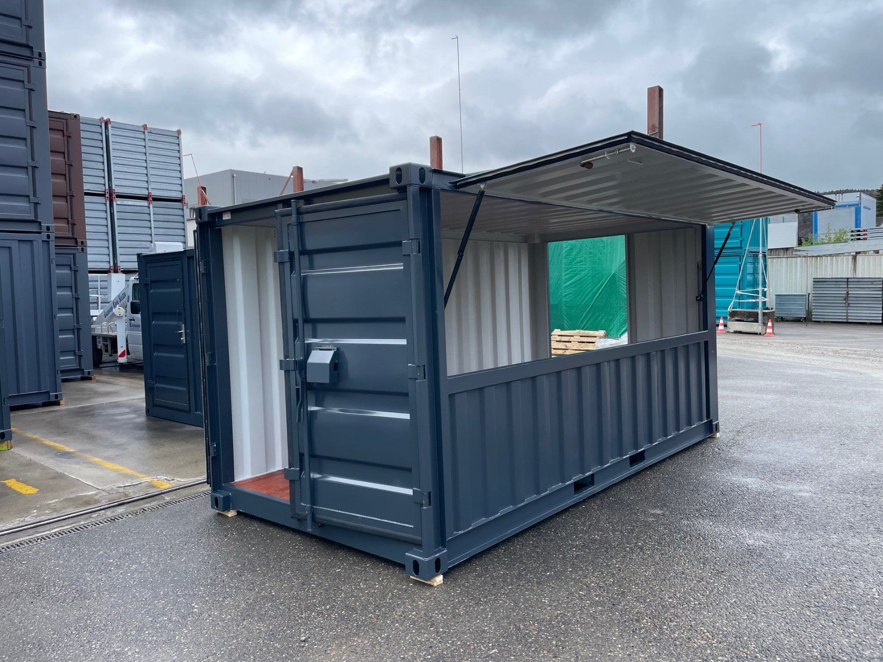 Contenitori edile: 15' Barcontainer, Kiosk, Event, Seecontainer, Lagercontainer – Nuovo (secondo la descrizione) da Kradolf venduto da BKSAG