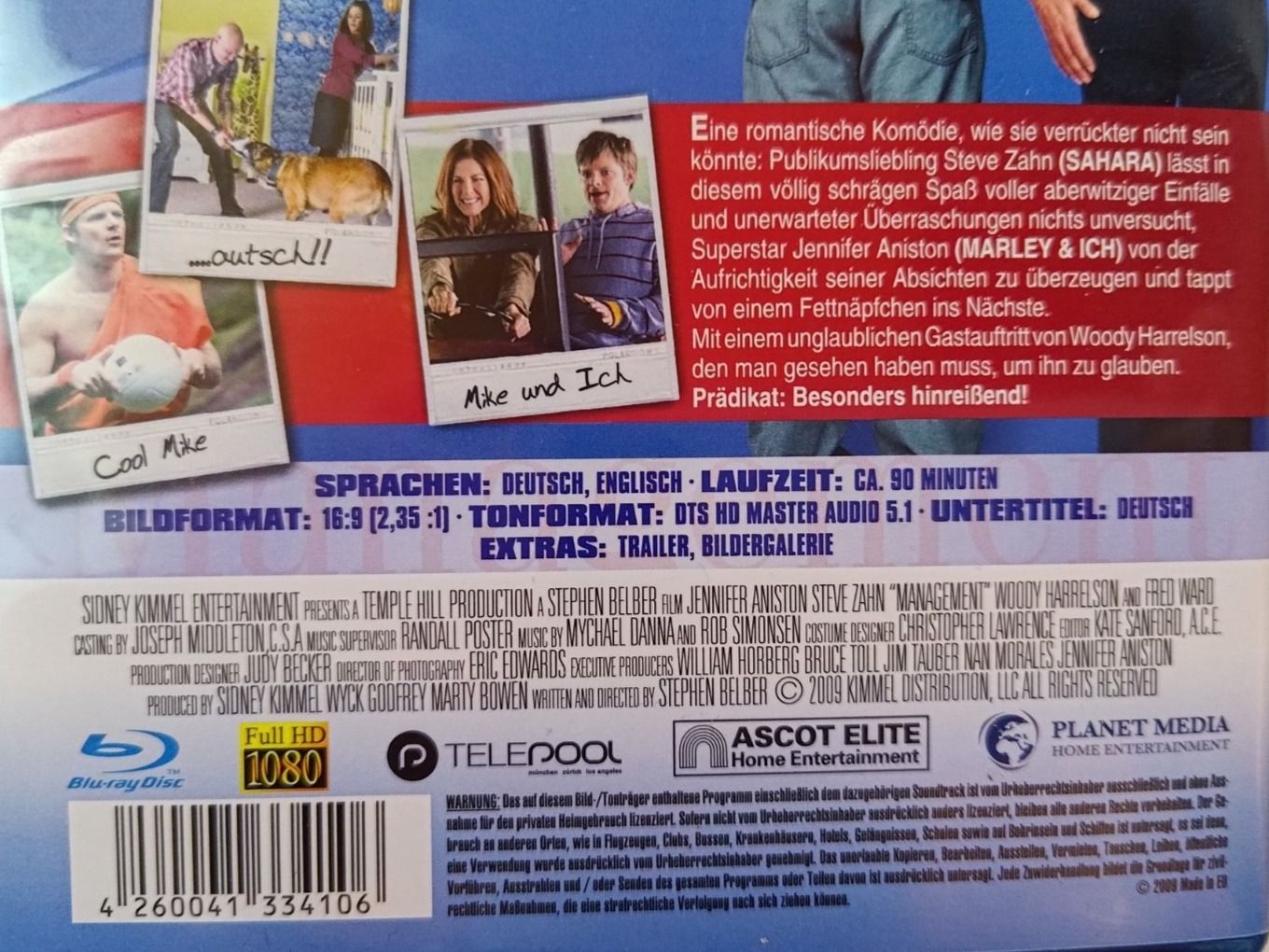 Tutti i DVDs: Management – Usato da Liestal venduto da Kratzilla 3