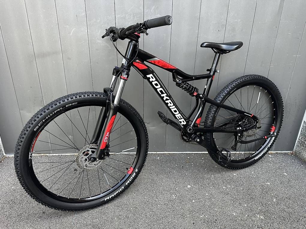 Biciclette: Bicicletta MTB RockRider fully 27.5  – Usato da Quartino venduto da DiloUsato 1
