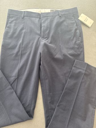 H&M Herren Hose, Gr. 50, Dunkelblau, Skinny Fit, Neu!