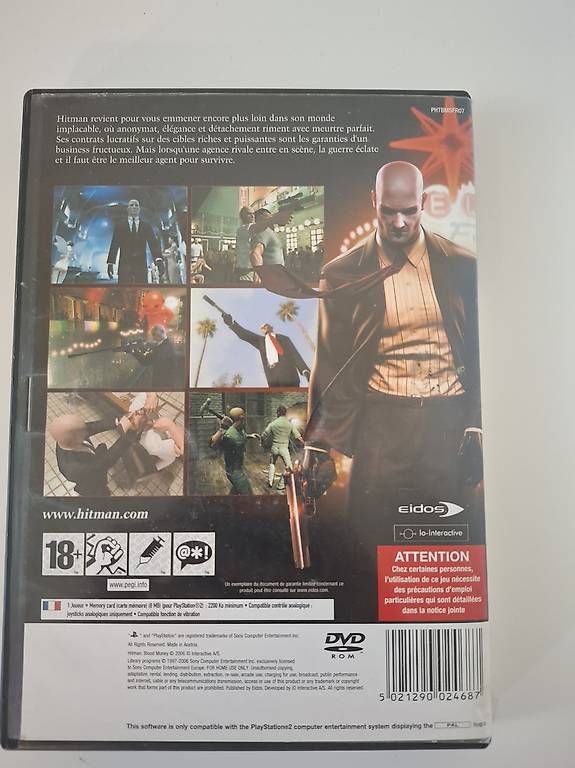 Spiele: Hitman Ps2 français – Gebraucht aus Lussery-Villars von chanson99 1