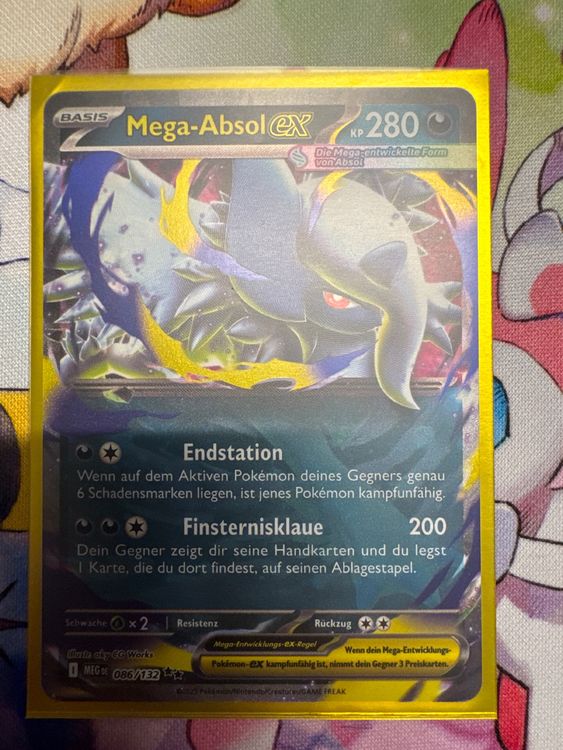 Mega- Absol ex MEG086 DE - Mega-Entwicklungen Pokemon (Neu (gemäss ...