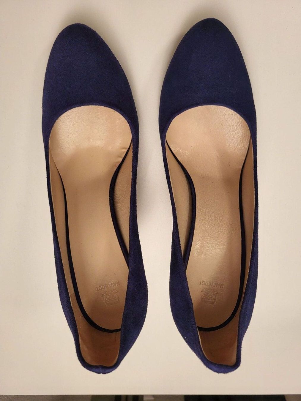 Navyboot Scarpe da donna: Navyboot Wildlederpumps, Gr. 38,5 - dunkelblau, elegant – Usato da Baar venduto da clar6 2
