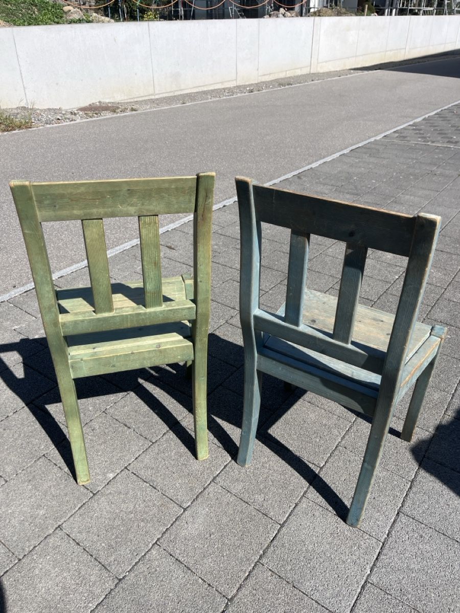 Stühle: 2 Holzstühle  – Gebraucht aus Rickenbach LU von Haefliger03 1