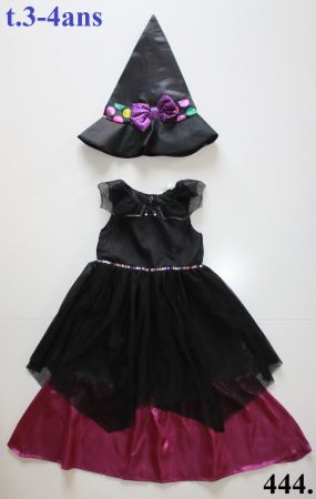 Costume sorcière / Hexe t. 3 - 4 ans