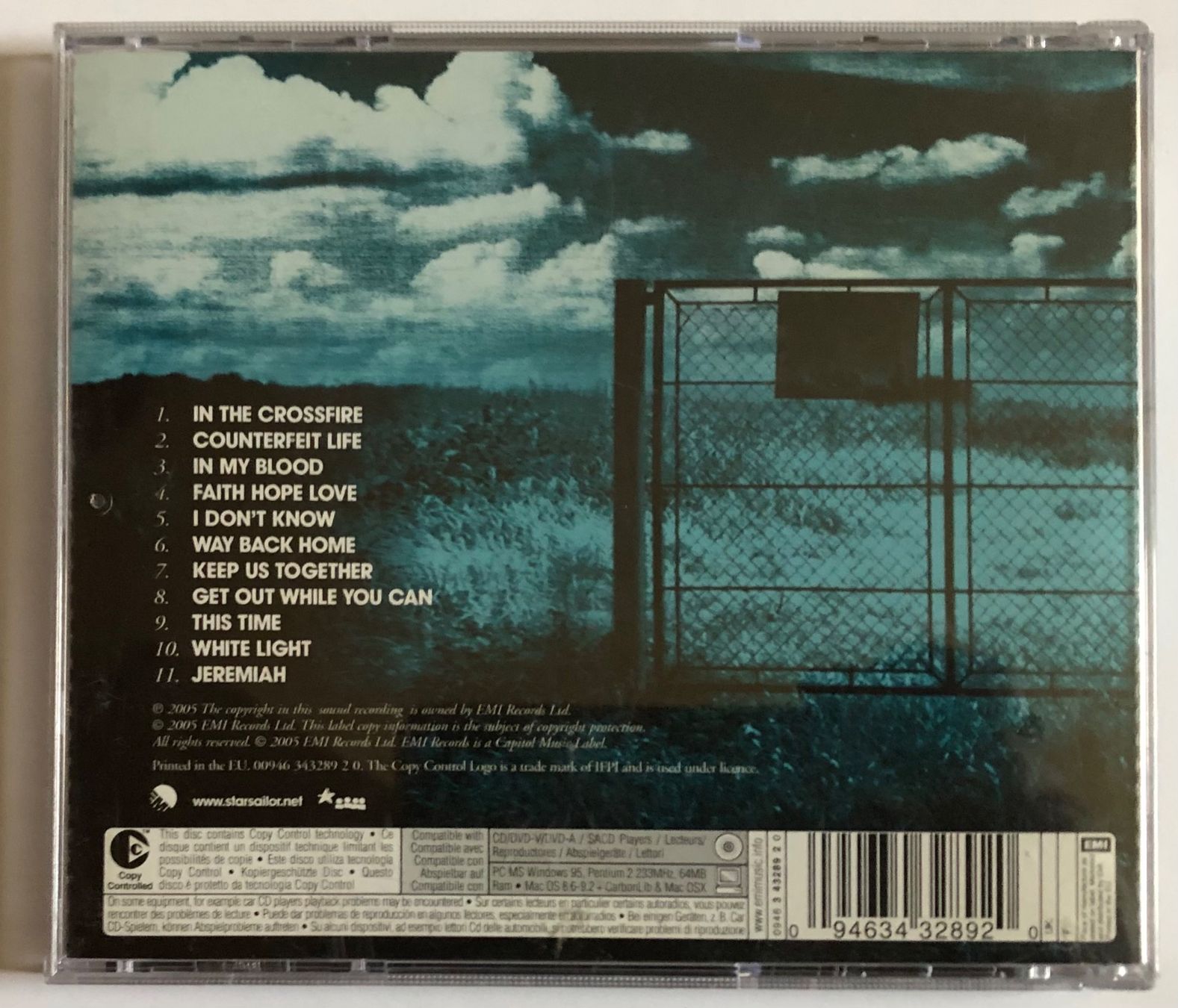 CDs: STARSAILOR - ON THE OUTSIDE – Gebraucht aus Poliez-Pittet von Newtown-Records 1