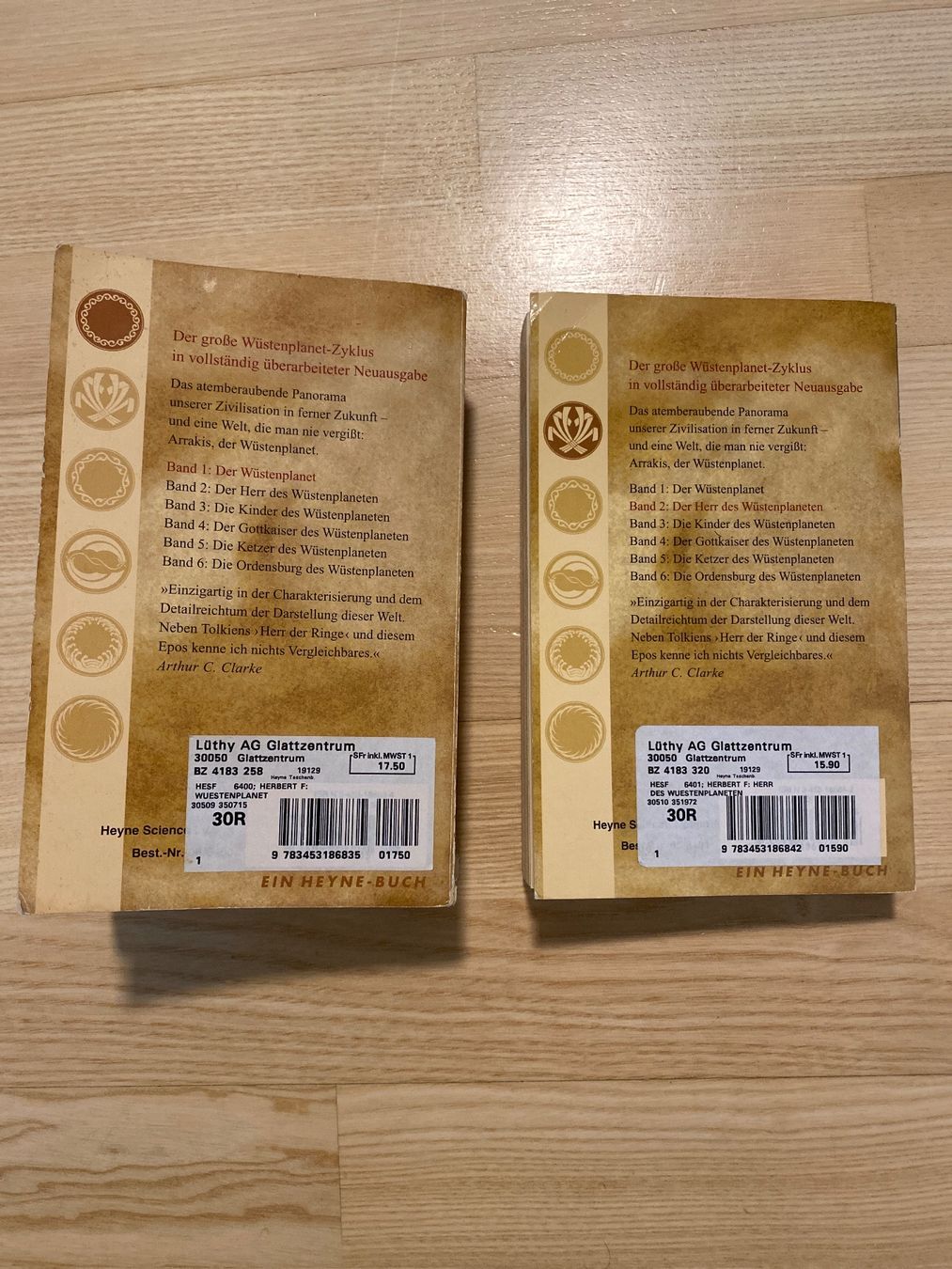 Libri: Der Wüstenplanet - Teil 1 und 2 – Usato da Wädenswil venduto da Julia.Rafaela 1