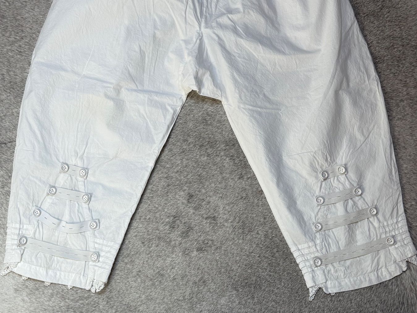 Ewa I Walla Pantaloni: Pantalon blanc Ewa I Walla taille M – Usato da Céligny venduto da kimag1 1